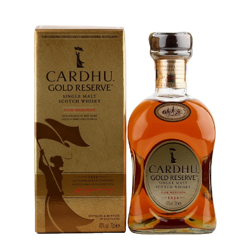 Cardhu Gold Reserve Scotch Malt Whisky 0.7L (40% Vol.)