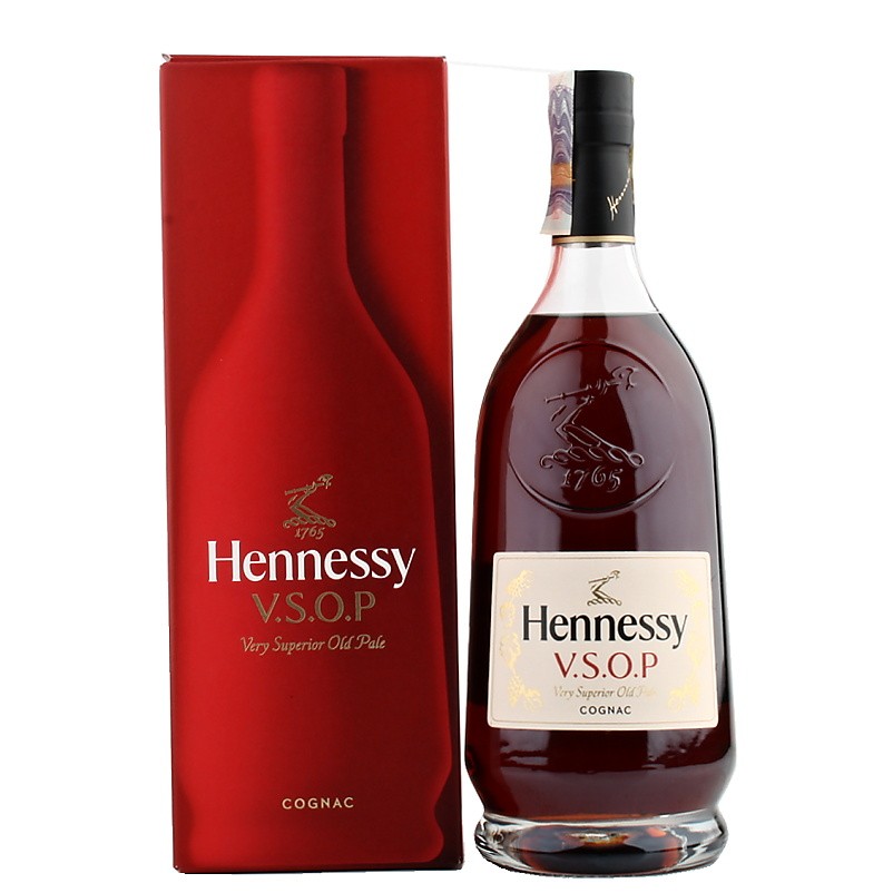 人気の hennessy vsop 缶付き - 飲料/酒