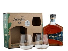 Flor de Cana 12y box+sklo 0.7L 40%