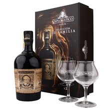 Diplomatico Seleccion box+sklo 0,7L 43%