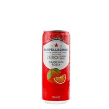 San Pellegrino Zero Aranciata Rossa 0,33L plech