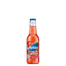 Relax jahoda sklo 0.25L/15ks