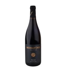 Merlot 0,75L vzh. barrel 14% Moravno
