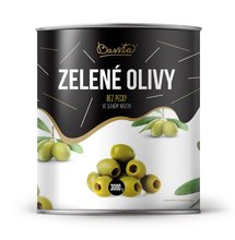 Olivy zelené bez pecky 3kg plech