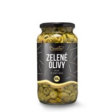 Olivy zelen krjen 940g sklo Bassta