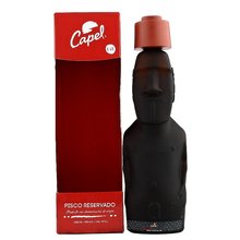 Pisco Capel Reservado Moai 1L 40% box