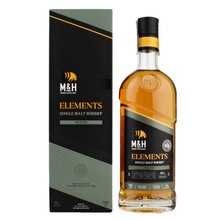 M&amp;H Elements Peated 0,7L 46% box