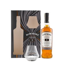 Bowmore 9y box+sklo 0.7L 40%