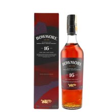 Bowmore 16y Ruby Port Cask Finish 0,7L 43% box