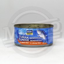Tuňák ve vlastní šťávě 185g drť