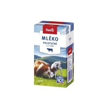 Mlko polotun 1,5% 1L /12ks/