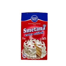 Smetana extra nleh 35% 1l Bohemilk