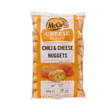 McCAIN Chilli pep+ cheese nugets 1kg