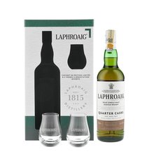 Laphroaig Quarter Cask box+sklo 0.7L 48%