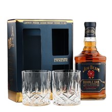 Jim Beam Double Oak 0.7L 43% box+sklo