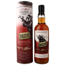 Peats Beast Cask Strenght 0.7L 54.1% tuba