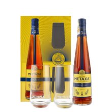 Metaxa 5*   box+sklo 0.7L 38%