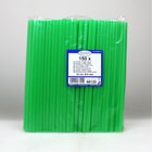 Slmky Jumbo ern plast 150ks 25cm x 8mm