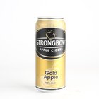Cider plech Apple Gold 0.44L/24ks Strong