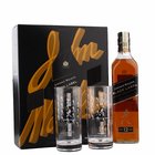 Johnnie Walker Black box+sklo 0.7L 40%