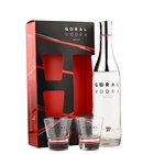 Goral Master vodka box+sklo 0.7L 40%